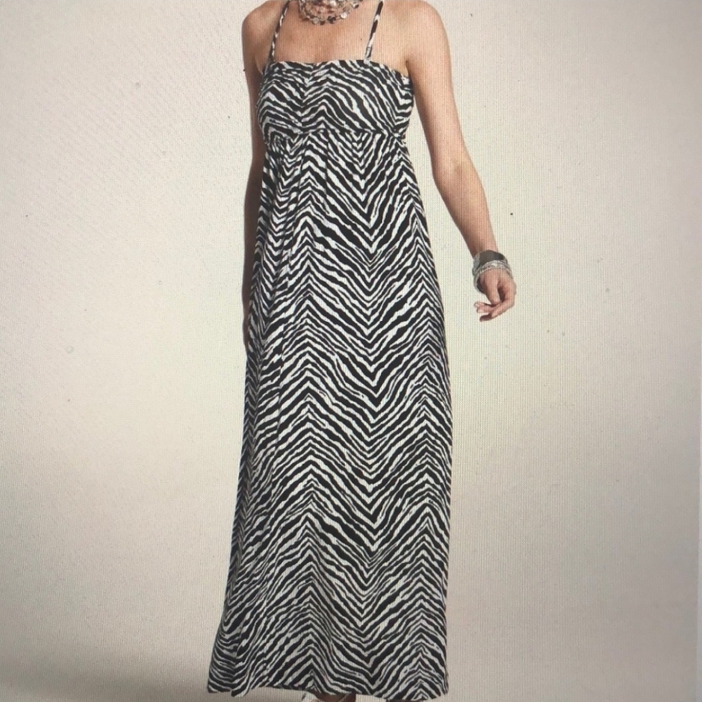 Chico's | NWT Zenergy Gemma Zebra Dress size 0